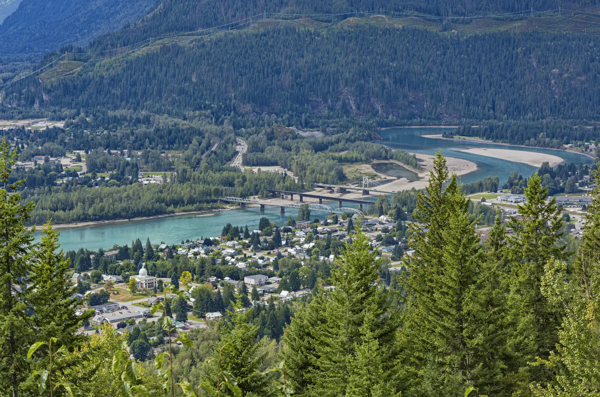 View of Heli Sight seeing in revelstoke / Helicopter tours